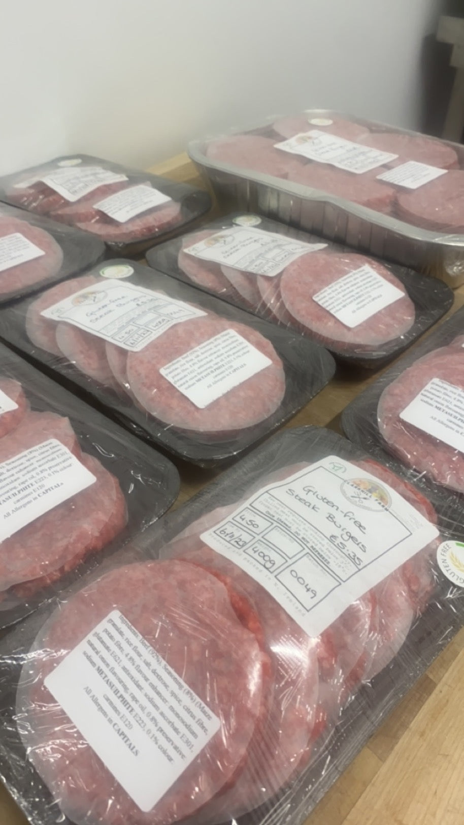 Gluten Free Steak Burgers