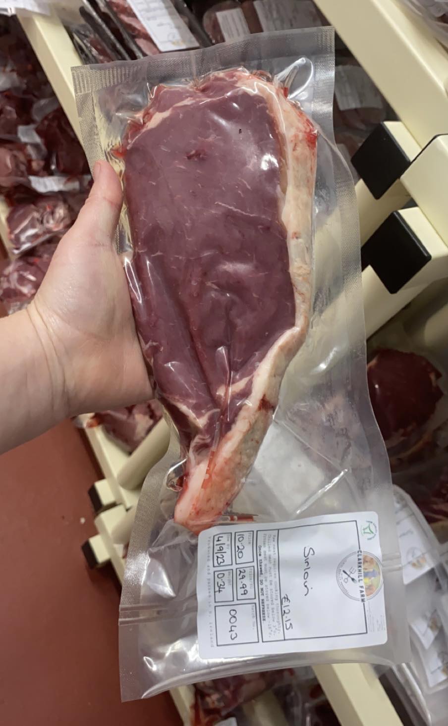 Striploin Steaks