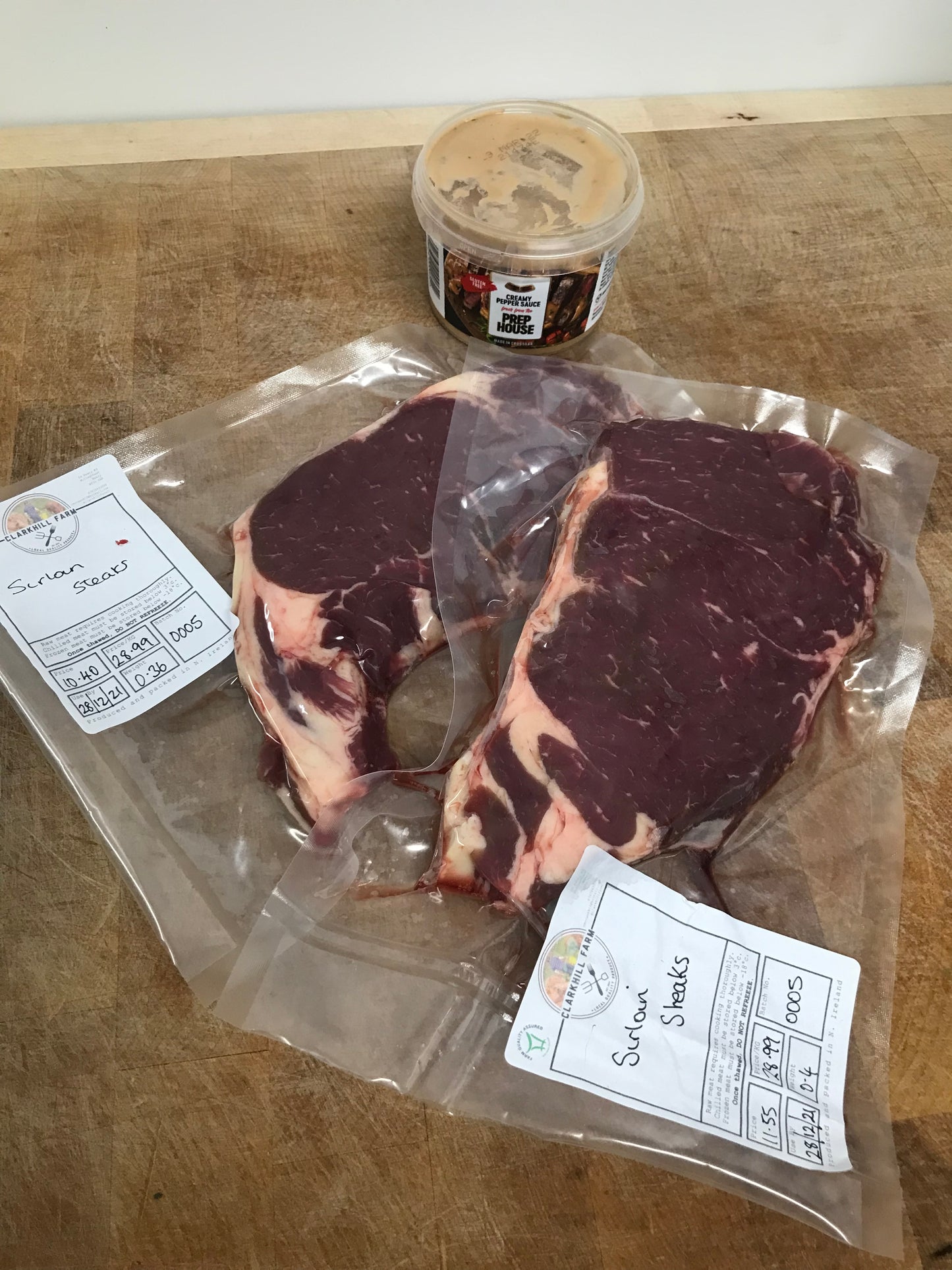 Striploin Steaks