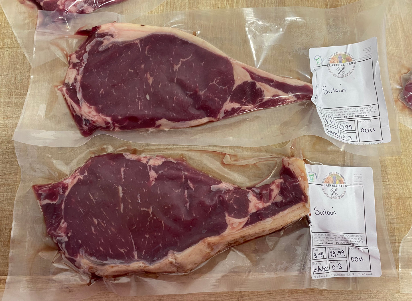 Striploin Steaks